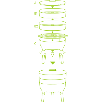 Urbalive worm composter (all colors)