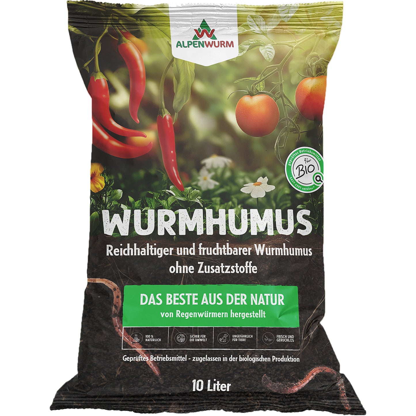 Bio Wurmhumus (im Sack)