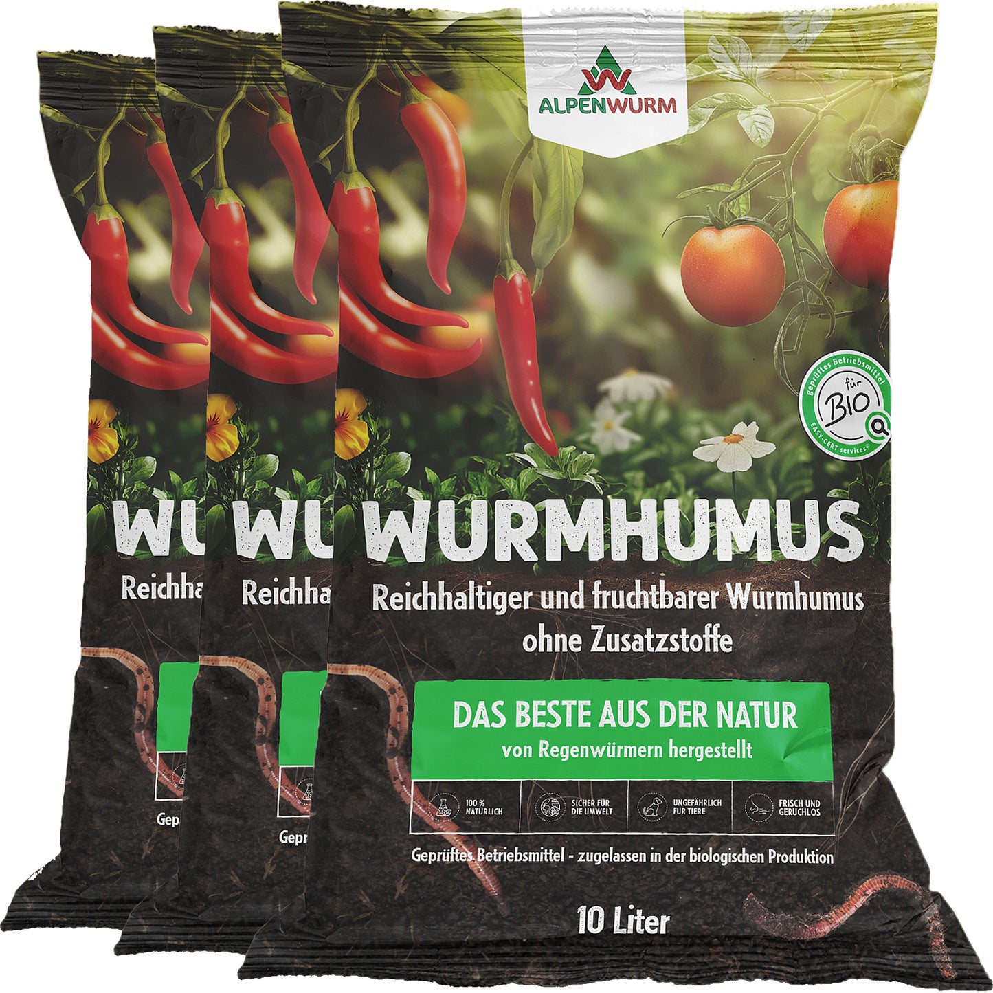 Bio Wurmhumus (im Sack)