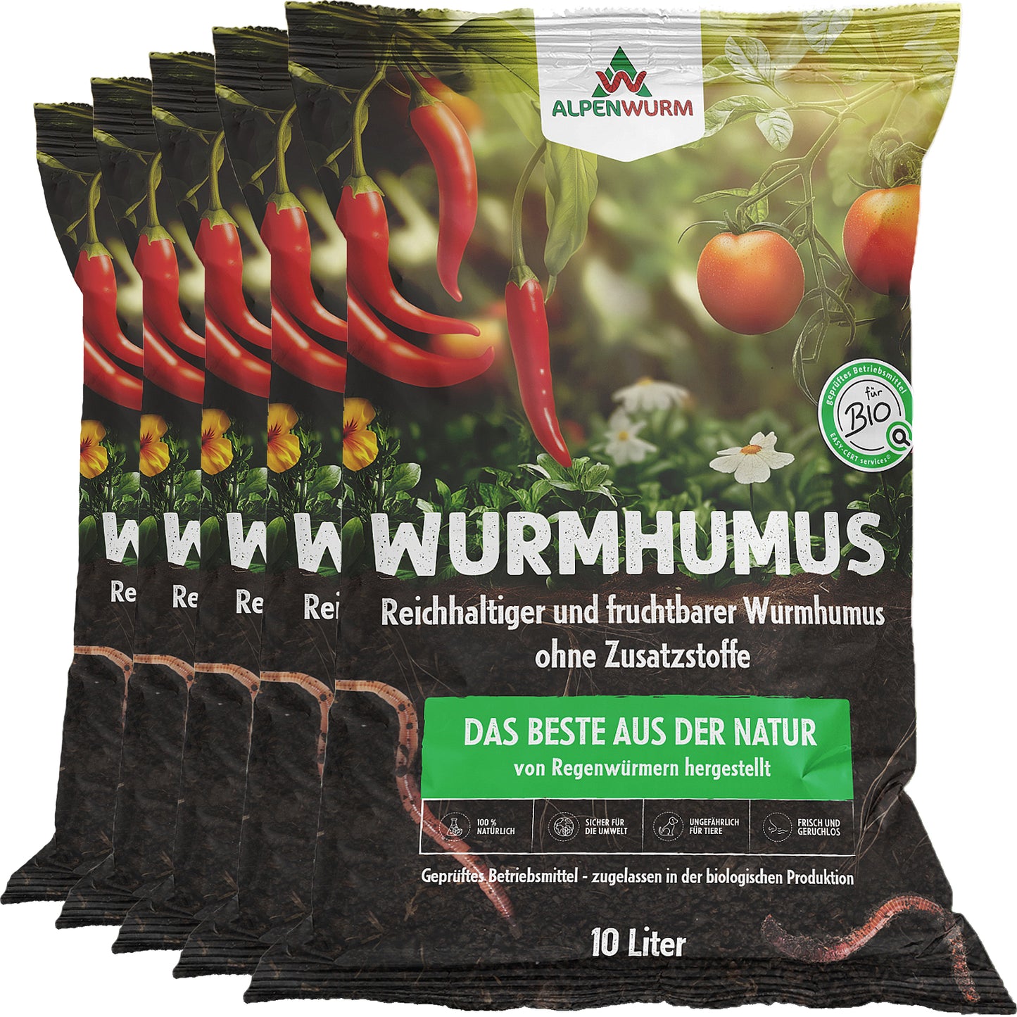Bio Wurmhumus (im Sack)