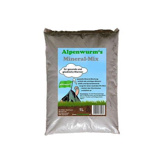 Mineral-Mix für Wurmkomposter - 1 Liter (~1,4KG)