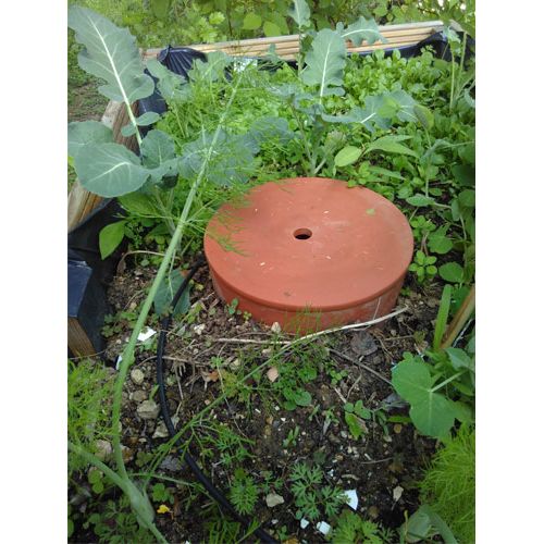 WormUp TUBE - Compost tube made of clay for flower beds