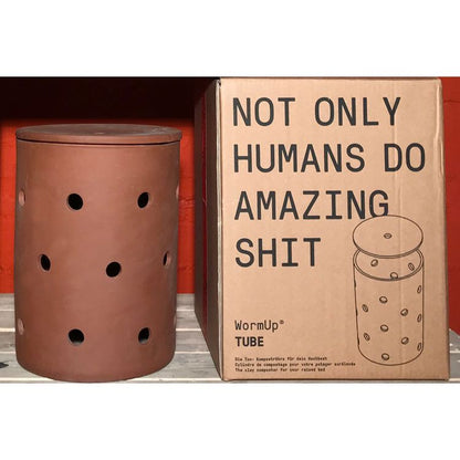 WormUp TUBE - Compost tube made of clay for flower beds