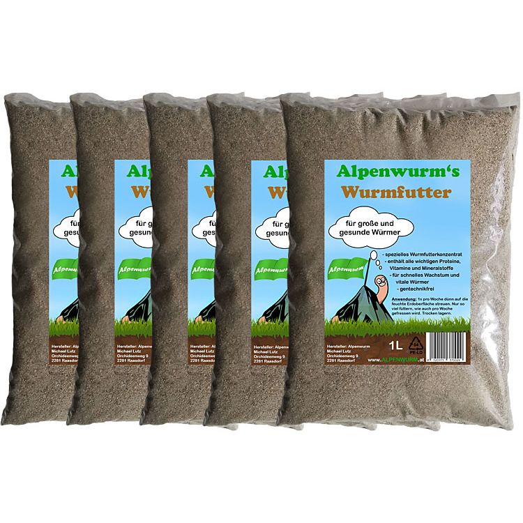 Wurmfutter - Futterkonzentrat für Würmer 1 Liter