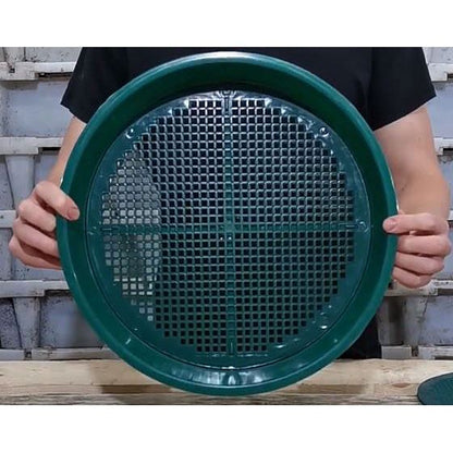 Worm sieve / compost sieve / soil sieve - 4mm &amp; 6mm sieve size - Ø38cm 